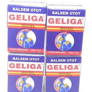 Geliga Muscular Balm Original Eagle Brand- 4 Bottle X 10g