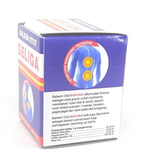 Geliga Muscular Balm Original Eagle Brand- 4 Bottle X 10g