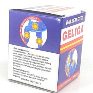 Geliga Muscular Balm Original Eagle Brand- 4 Bottle X 10g