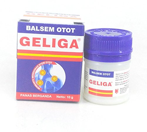 Geliga Muscular Balm Original Eagle Brand- 4 Bottle X 10g