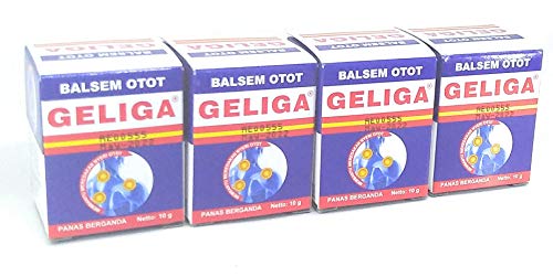 Geliga Muscular Balm Original Eagle Brand- 4 Bottle X 10g