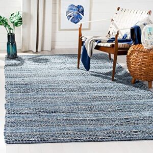 safavieh montauk collection 3′ x 5′ blue mtk418l handmade area rug