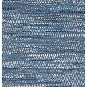 SAFAVIEH Montauk Collection 3' x 5' Blue MTK415L Handmade Area Rug