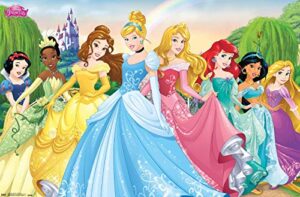 trends international disney princess group wall poster 22.375″ x 34″