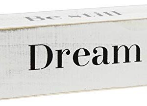 The Bridge Collection Four-Sided Inspirational Wood Block Sign, 6" ('Dream')