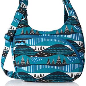 KAVU Sydney Satchel CrossBody Bag - Winterscape