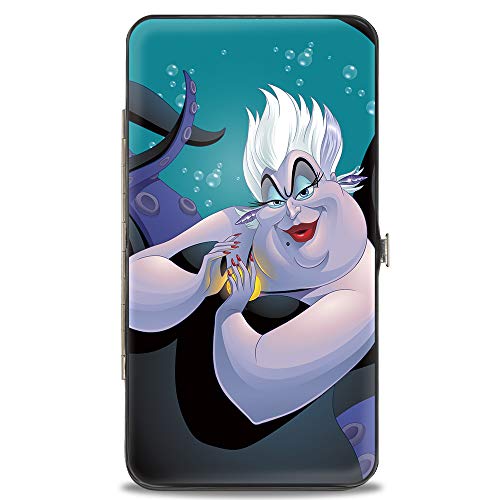 Buckle-Down Women's Hinge Wallet-Little Mermaid Ursula, 7" x 4"