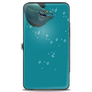 Buckle-Down Women's Hinge Wallet-Little Mermaid Ursula, 7" x 4"