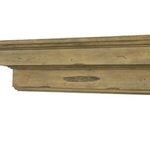 Pearl Mantels 497-60-10 Celeste Mantel Shelf, 60-Inch, Dune Finish