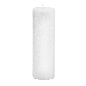 root candles unscented timberline pillar candle, 3 x 9-inches, white