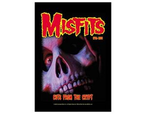 nng misfits – cuts from the crypt – textile poster flag
