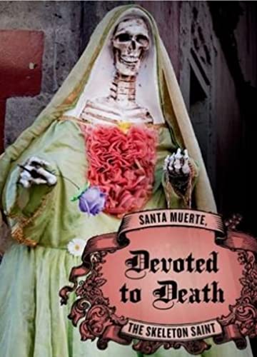 Holy Death (Santa Muerte) 7 Day White Candle -veladoras para la Santa Muerte , Santa Muerte Veladora-Santisima Muerte-7 Day Candle- devotional Candle- White Candle