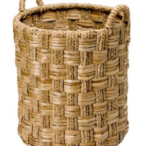 KOUBOO 1060040 Round Braided Sea Grass Storage Basket, Brown