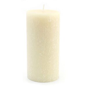 root candles unscented timberline pillar candle , 3 x 6-inches, buttercream