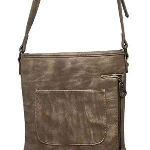 Montana West Tote Bag for Women Leather Handbags Concealed Carry Purse