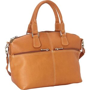 le donne classic satchel bag – colombian vaquetta cowhide leather women’s bag
