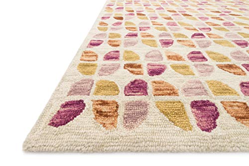 Justina Blakeney Hallu Area Rug, Ivory/Sunset