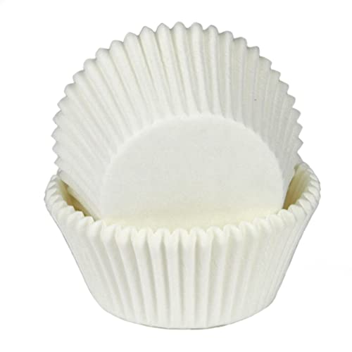Chef Craft Classic Cupcake Liners, 50 count, White