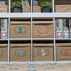 Burlap Storage Box