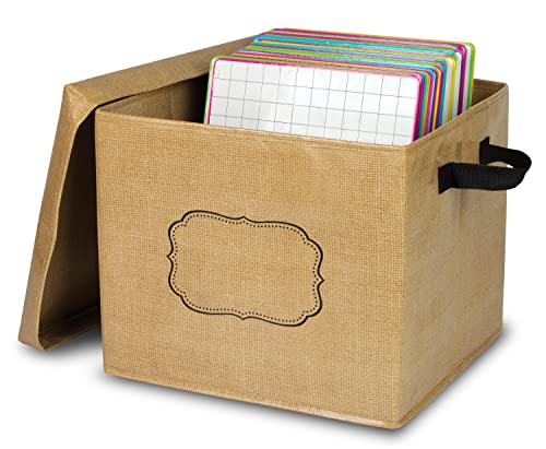 Burlap Storage Box