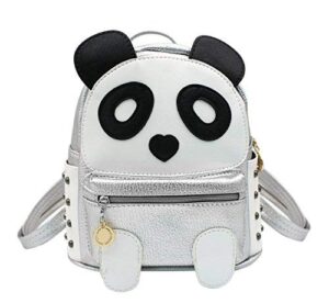 kingseven womens backpack purse small casual shoulder daypack with panda pattern