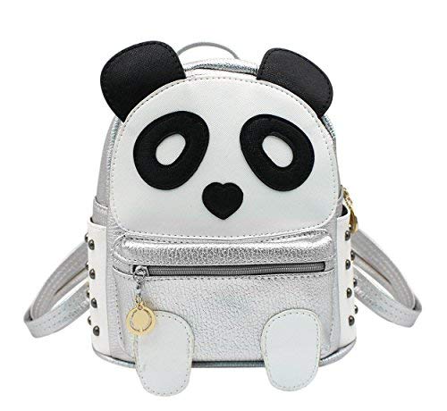 KINGSEVEN Womens Backpack Purse Small Casual Shoulder Daypack with Panda Pattern