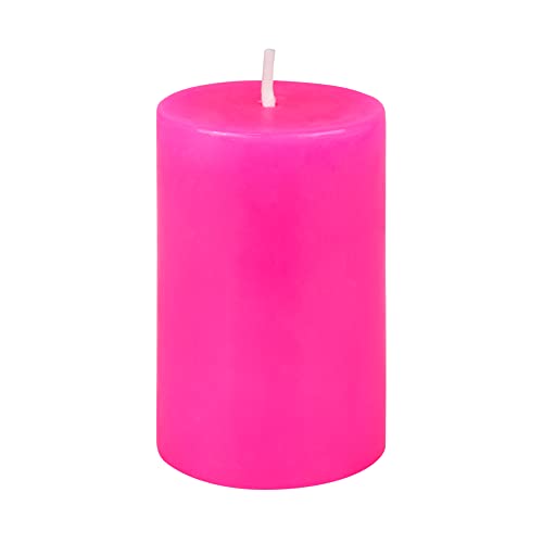 2 x 3 Hot Pink Pillar Candle