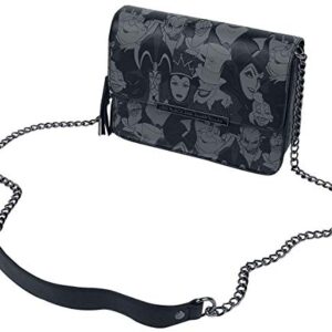 Loungefly Disney Villains Debossed Crossbody Bag