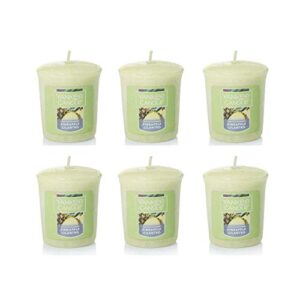 yankee candle lot of 6 pineapple cilantro votive candles