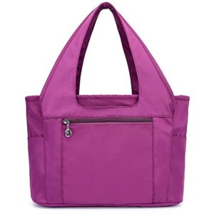 Collsants Nylon Lightweight Handbag for Women Waterproof Tote Shoulder Purses Bag