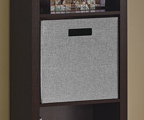 ClosetMaid 7116 Decorative Fabric Storage Bin, Gray