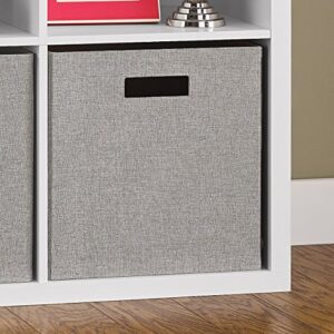 ClosetMaid 7116 Decorative Fabric Storage Bin, Gray