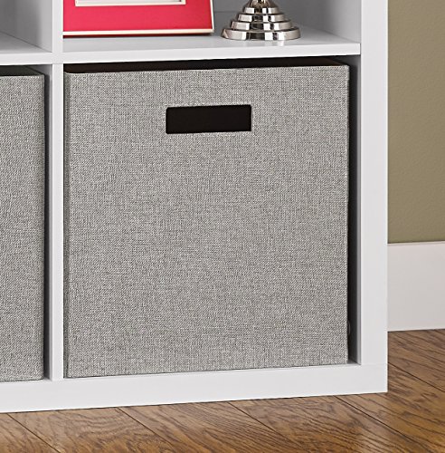 ClosetMaid 7116 Decorative Fabric Storage Bin, Gray