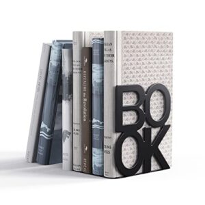book ends – decorative metal book ends supports for bookrack desk,books, unique appearance design,heavy duty