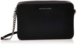 michael kors satchel, black (black)