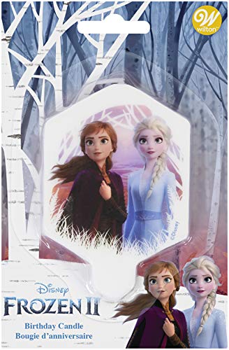 Wilton Disney Frozen 2 Birthday Candle, 3.5 in.