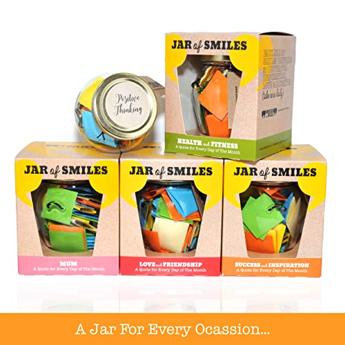 Smiles by Julie Quotes for Sister | Loving & Kind Quotes in a Jar for Your Beloved Sister | Show Her Affection, Admiration & Love With Our Jar of Smiles | A Thoughtful Gift of Happy Notes | 31 Quotes