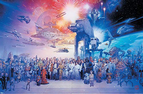 Trends International Star Wars Galaxy Wall Poster 22.375" x 34"