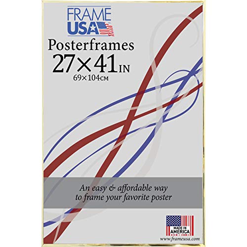 Frame USA 27x41 Corrugated Backing Poster Frame (Black) | Choose Size and Color
