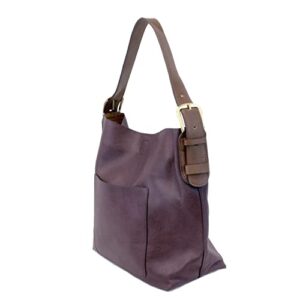 joy susan Womens Faux Leather: Hobo 2-in-1 Handbag