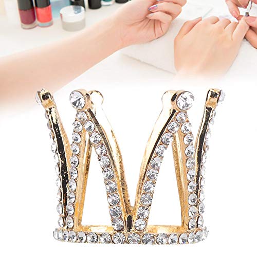 Nail Art Brush Holder, 3 Types Crown Design Nail Art Brush Holder Set Pen Displayer Stand Tools Brush Holders(1)