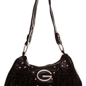 Shoulder Studded Hobo Shoulder Handbag by Handbags For All