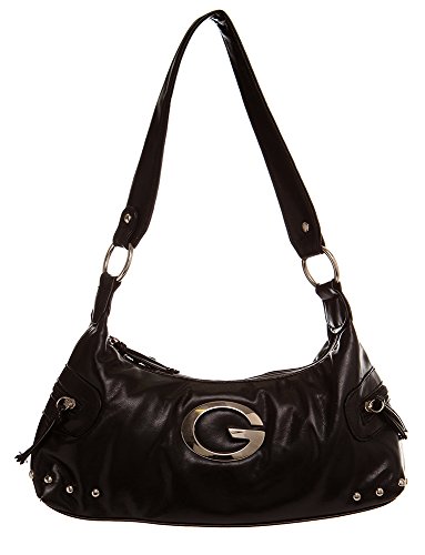 G Studded Hobo Shoulder Handbag by Handbags For All