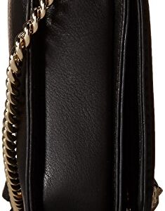 Rebecca Minkoff womens Chevron Quilted Small Love Crossbody, Black, One Size US