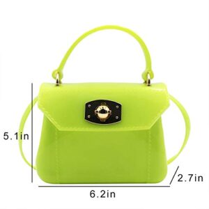 Little Girls Purse Small Candy Color Jelly Crossbody Bag Satchel Tote Handbag Shoulder