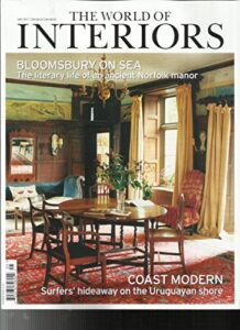 the world of interiors magazine, may, 2017 bloomsbury on sea