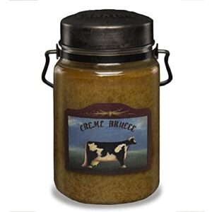 mccall’s country candles – 26 oz. creme brulee