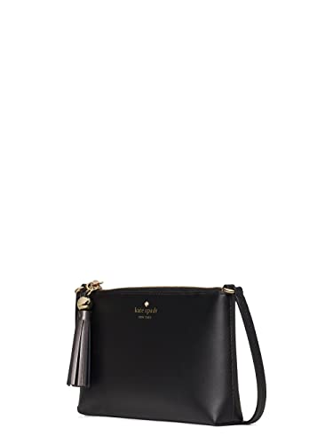 Kate Spade New York Ivy Street Amy Leather Crossbody Bag Purse in Black