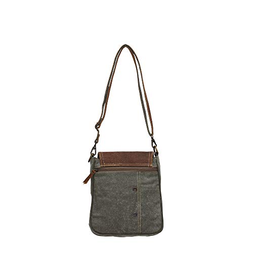 Myra Bags Bicycle Upcycled Canvas Shoulder Bag S-0798