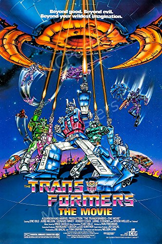 The Transformers The Movie 1986 Glossy Finish Made in USA Movie Poster - MCP493 (24" x 36" (61cm x 91.5cm))